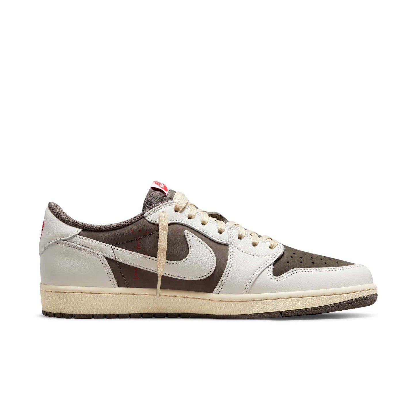 Air Jordan 1 Retro Low OG SP Travis Scott Reverse Mocha — 3.5 UK — Side View