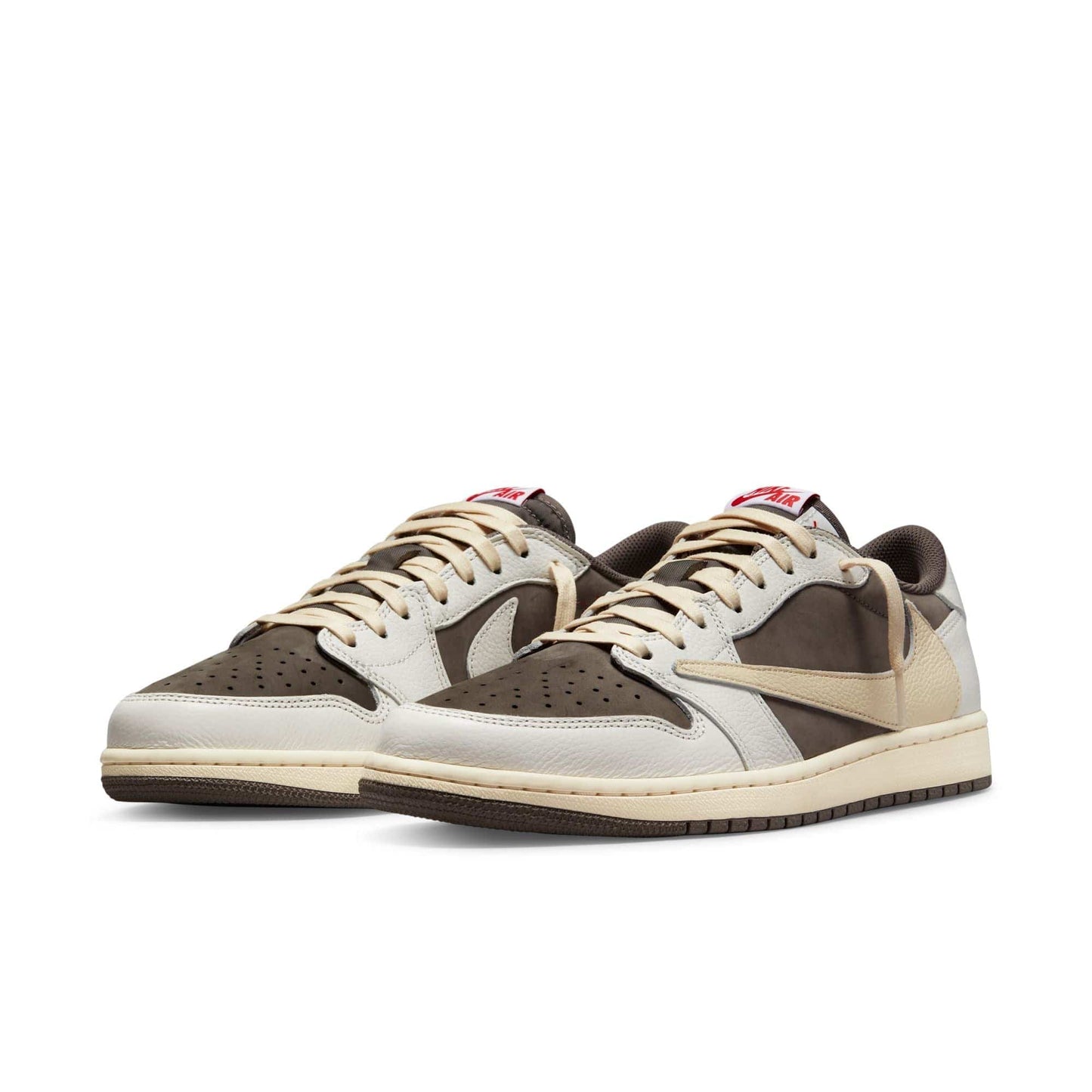 Air Jordan 1 Retro Low OG SP Travis Scott Reverse Mocha — 3.5 UK — Back View