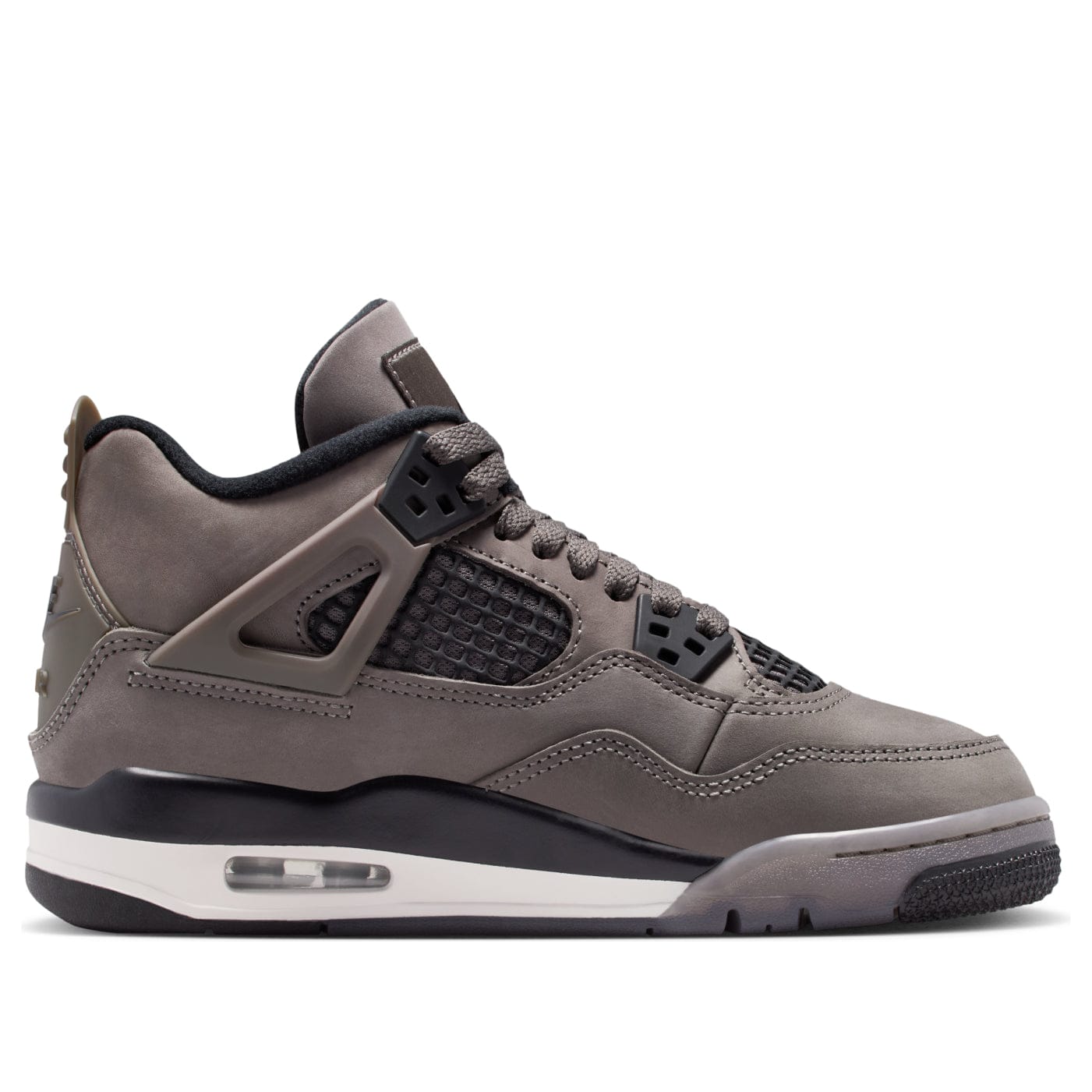 Air Jordan 4 Retro Cave Stone GS — 3 UK — Back View