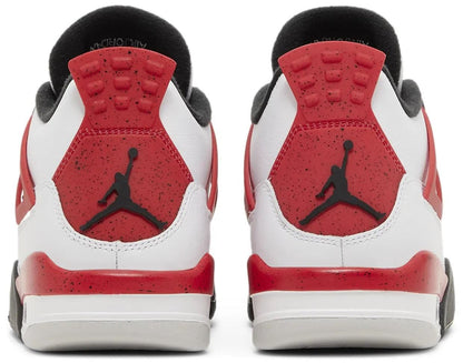 Air Jordan 4 Retro GS 'Red Cement' — 3 UK — Top View