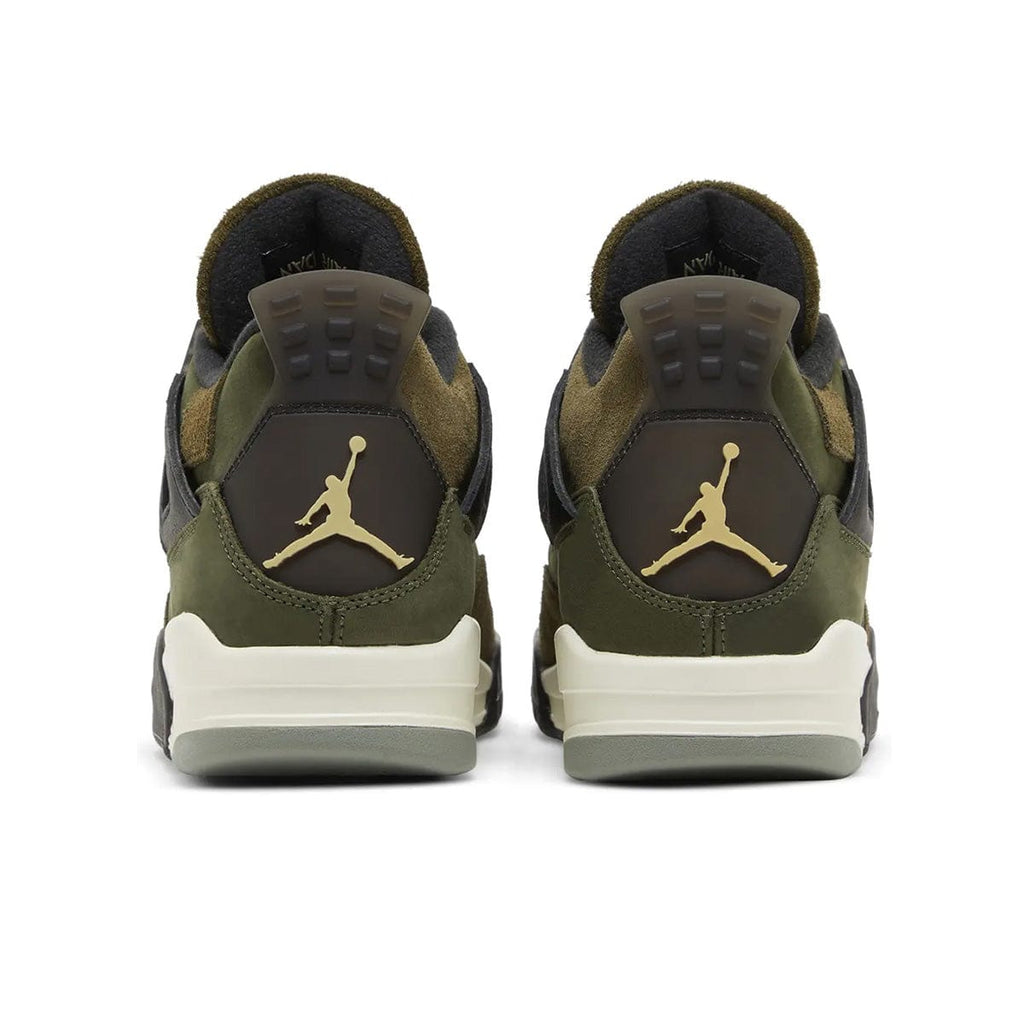 Air Jordan 4 Retro SE 'Craft Olive' — 3 UK — Back View
