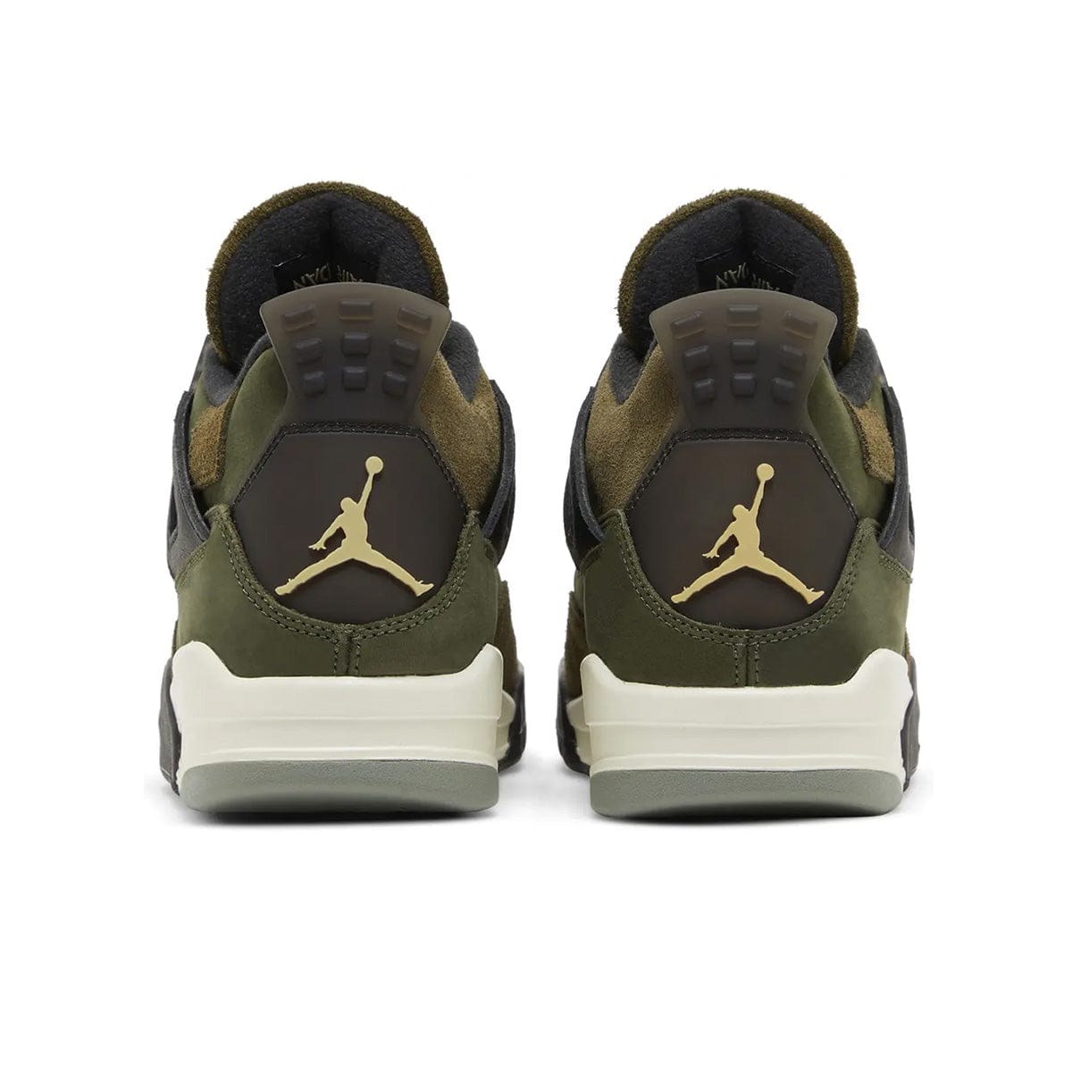 Air Jordan 4 Retro SE 'Craft Olive' — 3 UK — Back View