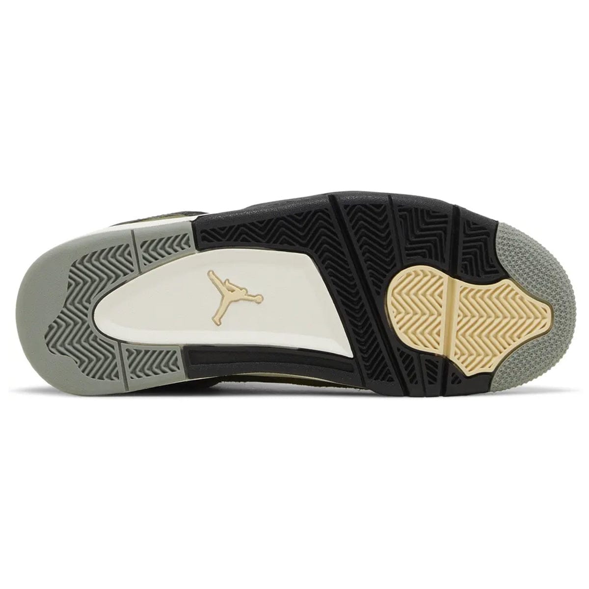 Air Jordan 4 Retro SE 'Craft Olive' — 3 UK — Top View