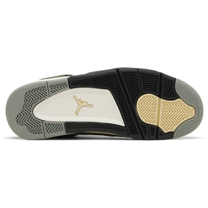 Air Jordan 4 Retro SE 'Craft Olive' — 3 UK — Top View