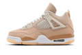 The Air Jordan 4 Shimmer (W) — 3 UK — Front View