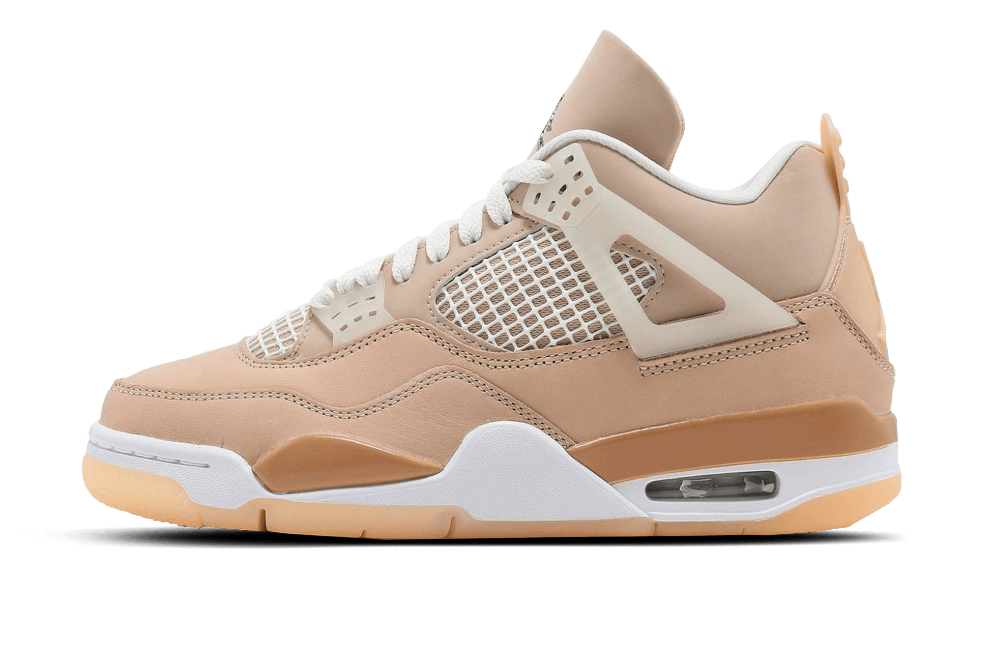 The Air Jordan 4 Shimmer (W) — 3 UK — Front View