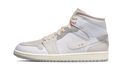 Air Jordan 1 Mid SE Craft Inside Out White Grey
