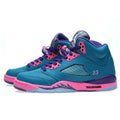 Air Jordan V Retro GS 'Tropical Teal & White' — UK 13.5 | EU 32 | US 1Y — Front View