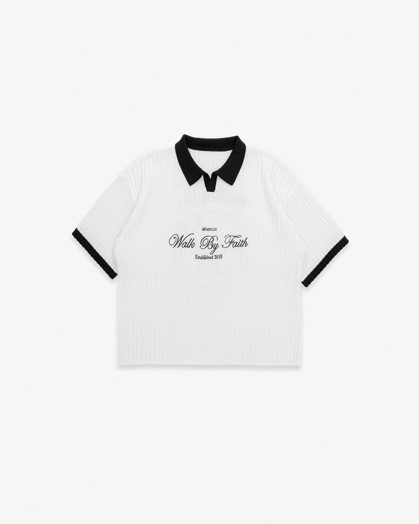 Benir Clothing Bénir Club Shirt 25/26 - White — XS — Front View