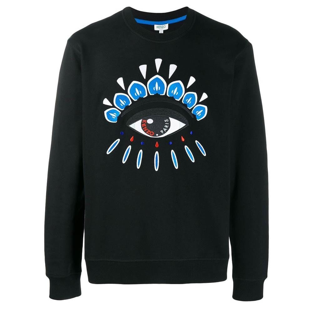 Kenzo Eye Sweatshirt 'Black' — XXS — Front View