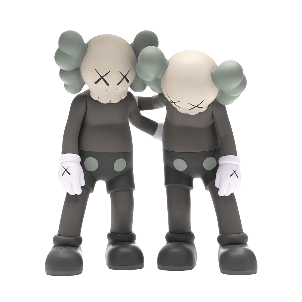 KAWS Along The Way Vinyl Figure 'Brown' — Front View