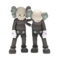 KAWS Along The Way Vinyl Figure 'Brown' — Front View