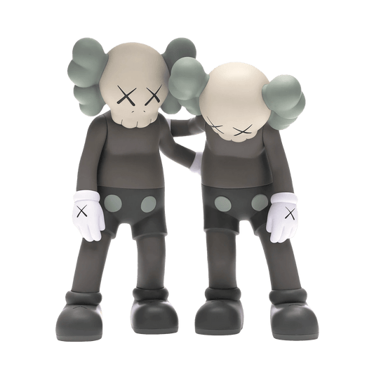 KAWS Along The Way Vinyl Figure 'Brown' — Front View