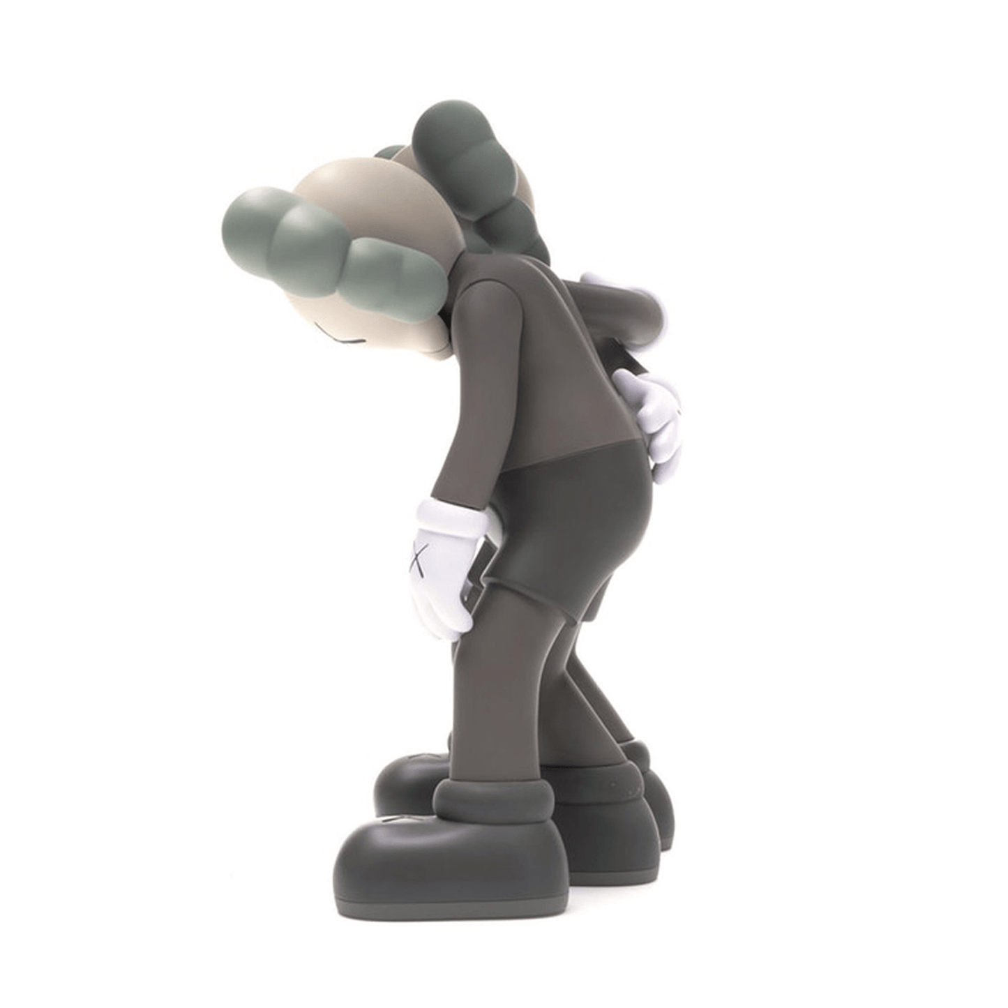 KAWS Along The Way Vinyl Figure 'Brown' — Back View