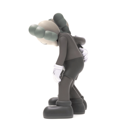 KAWS Along The Way Vinyl Figure 'Brown' — Back View