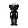 KAWS BFF Open Edition Vinyl Figure 'Black' — Front View
