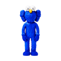 KAWS BFF Open Edition Vinyl Figure 'Blue' — Front View