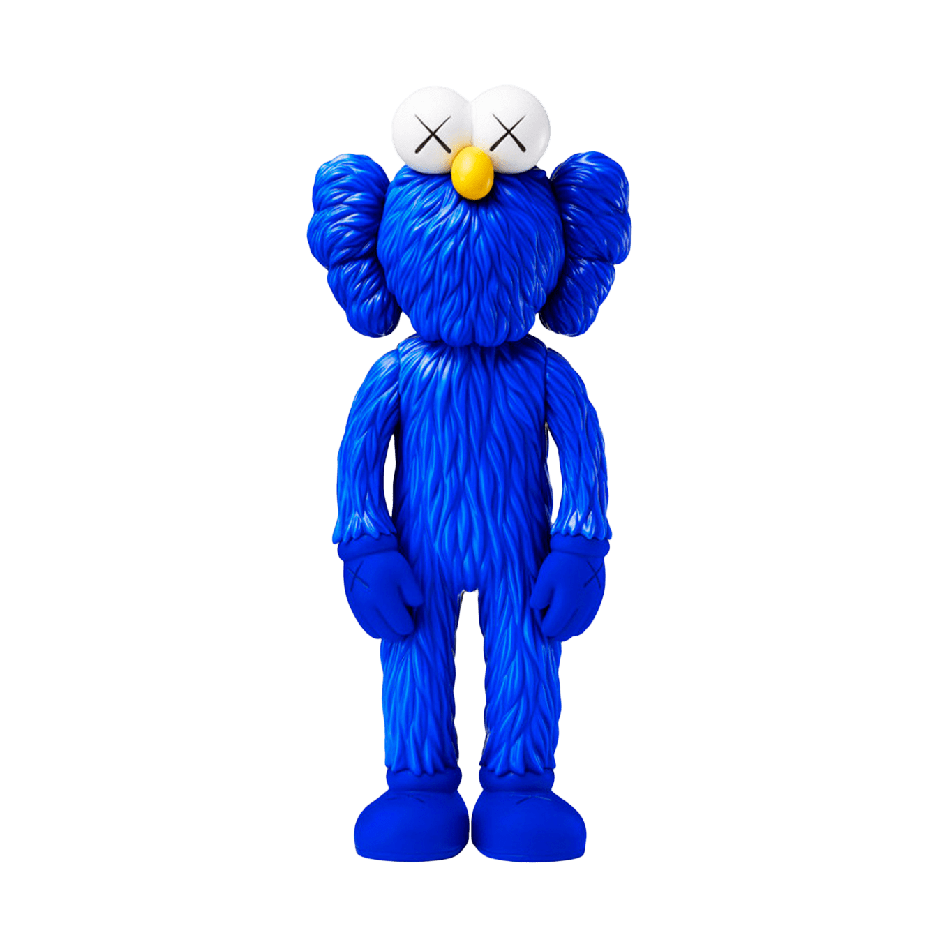 KAWS BFF Open Edition Vinyl Figure 'Blue' — Front View