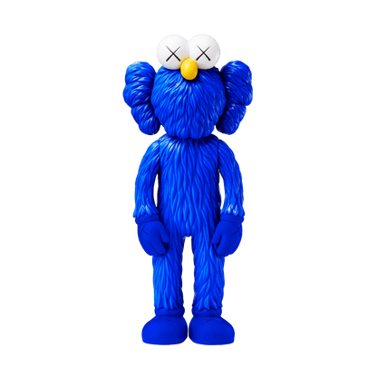 KAWS BFF Open Edition Vinyl Figure 'Blue' — Front View