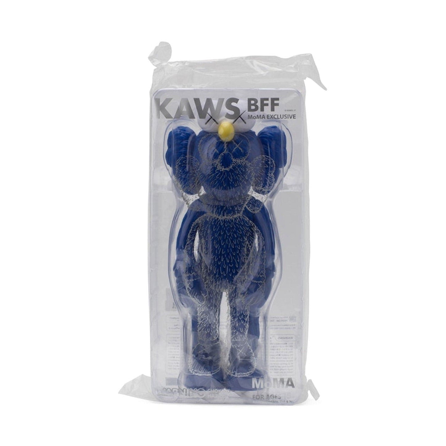 KAWS BFF Open Edition Vinyl Figure 'Blue' — Side View
