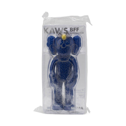 KAWS BFF Open Edition Vinyl Figure 'Blue' — Side View