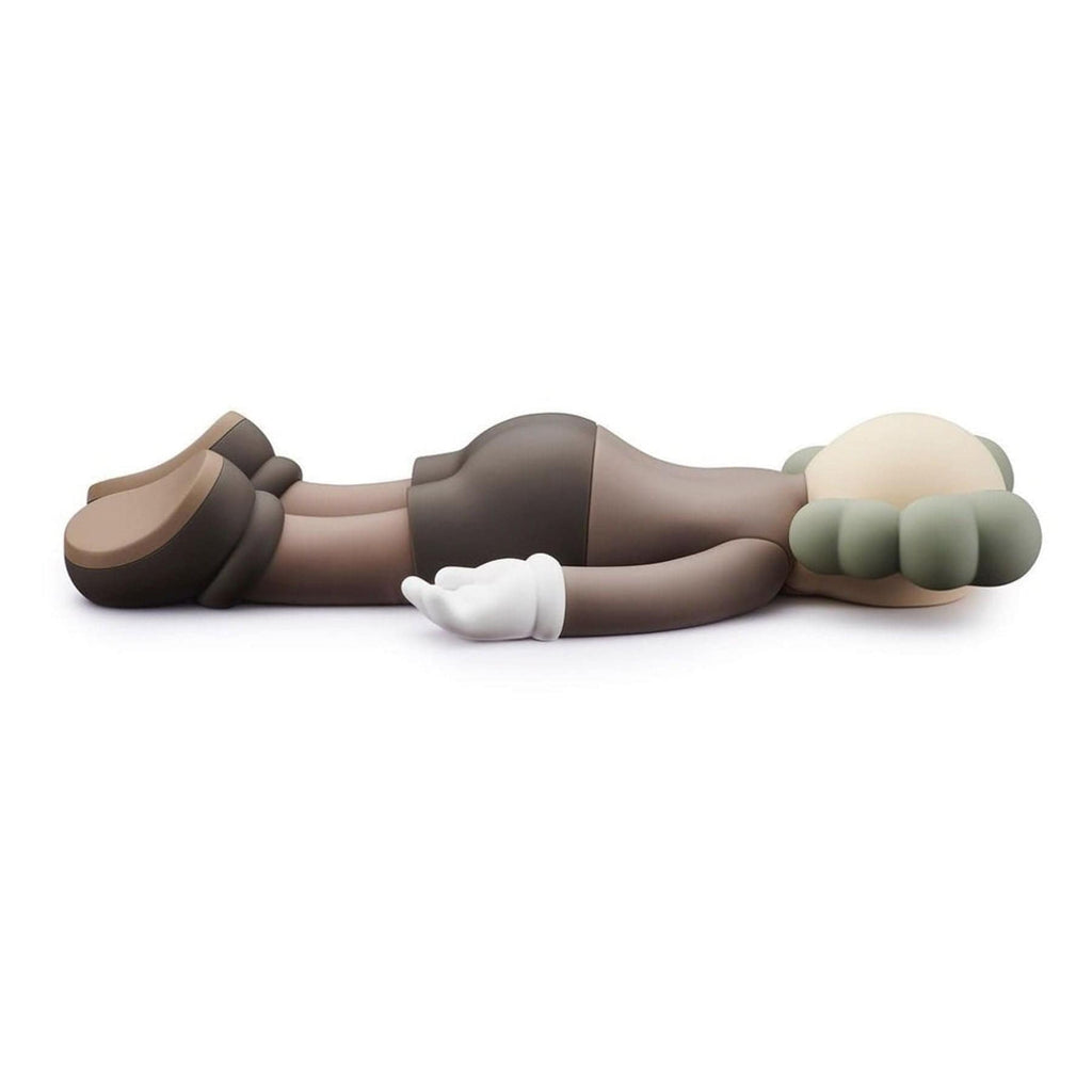 KAWS Companion 2020 Vinyl Figure Brown — Front View