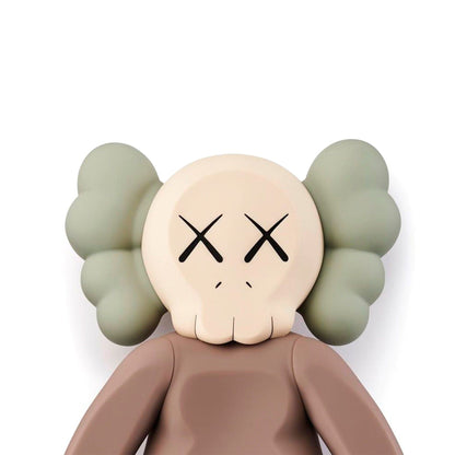 KAWS Companion 2020 Vinyl Figure Brown — Top View
