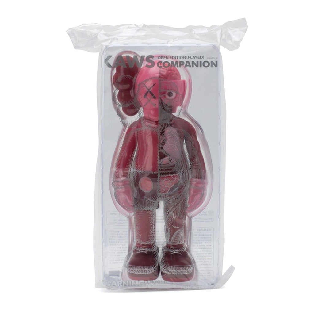 KAWS Companion Flayed Open Edition Vinyl Figure 'Blush' — Side View