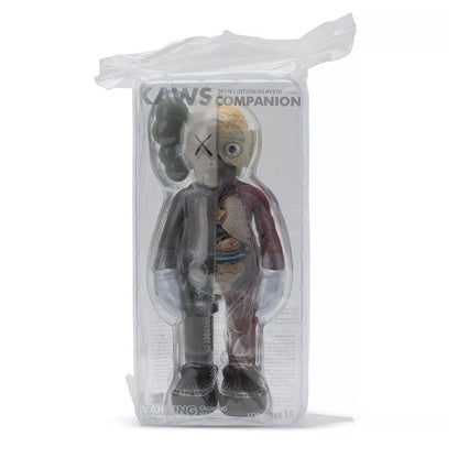 KAWS Companion Flayed Open Edition Vinyl Figure 'Brown' — Side View