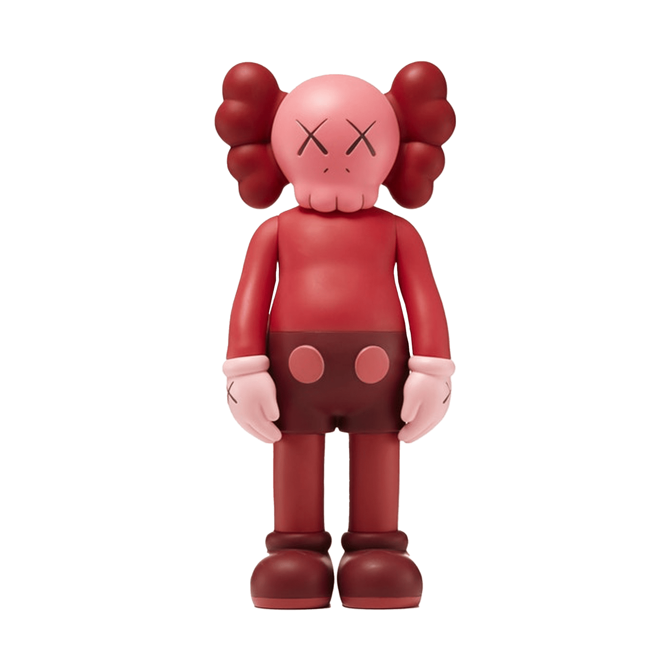 KAWS Companion Open Edition Vinyl Figure 'Blush' — Front View
