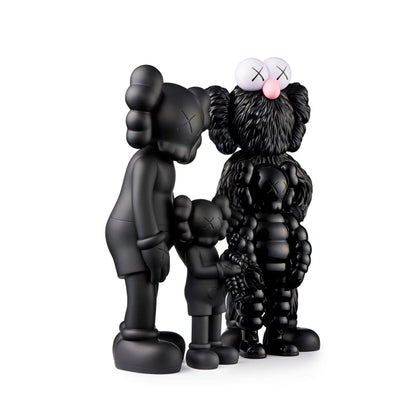 KAWS FAMILY Figures 'Black' — Back View