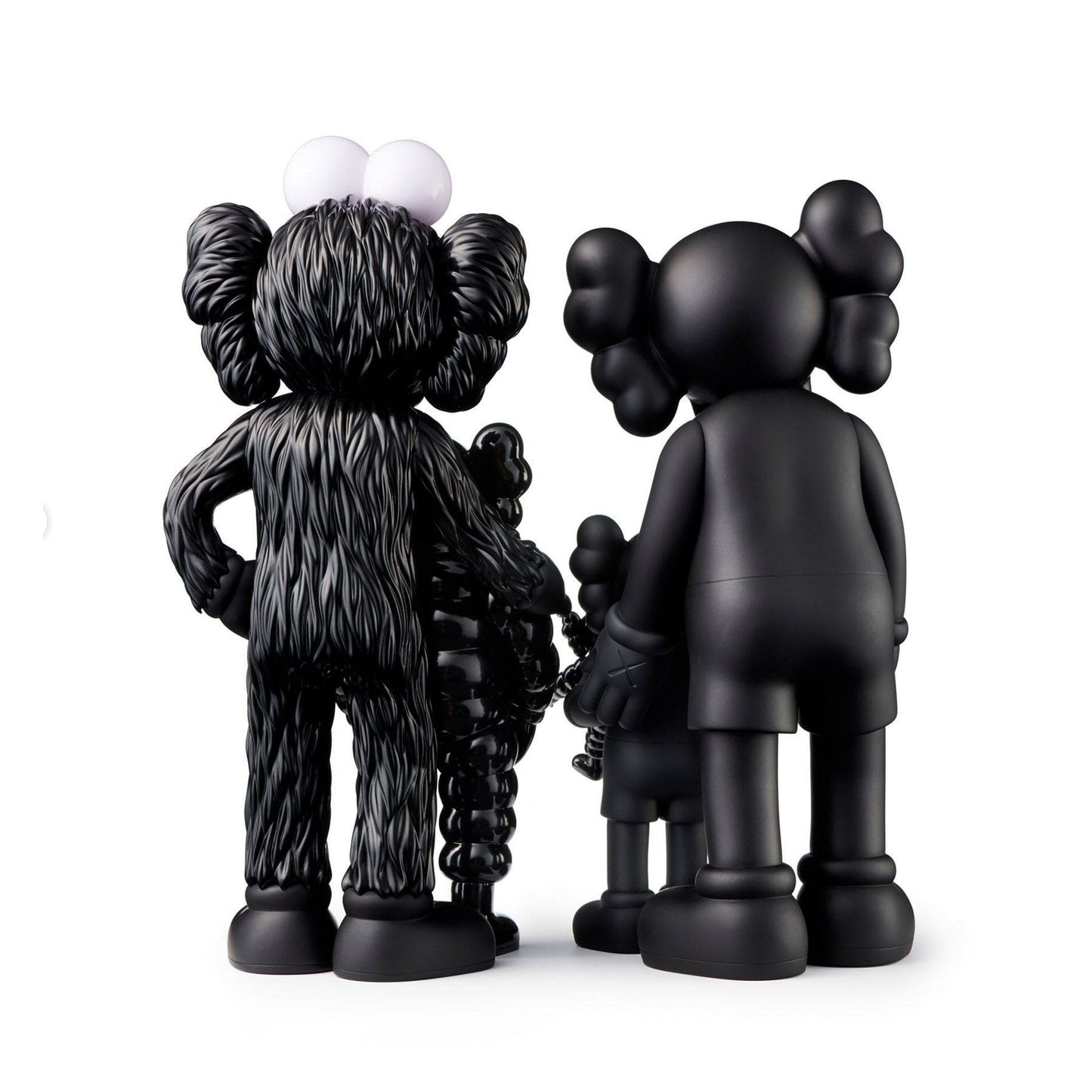 KAWS FAMILY Figures 'Black' — Top View
