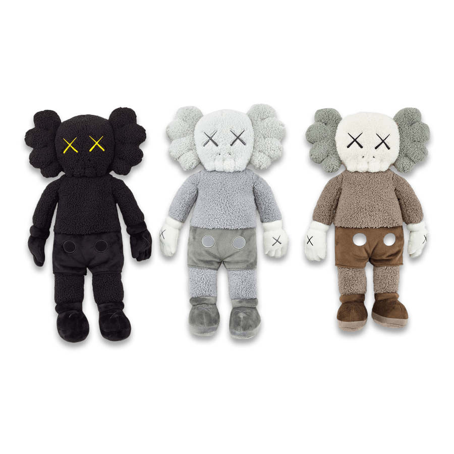 KAWS HOLIDAY Hong Kong Limited 20" Plush Set 'Multi' — Front View