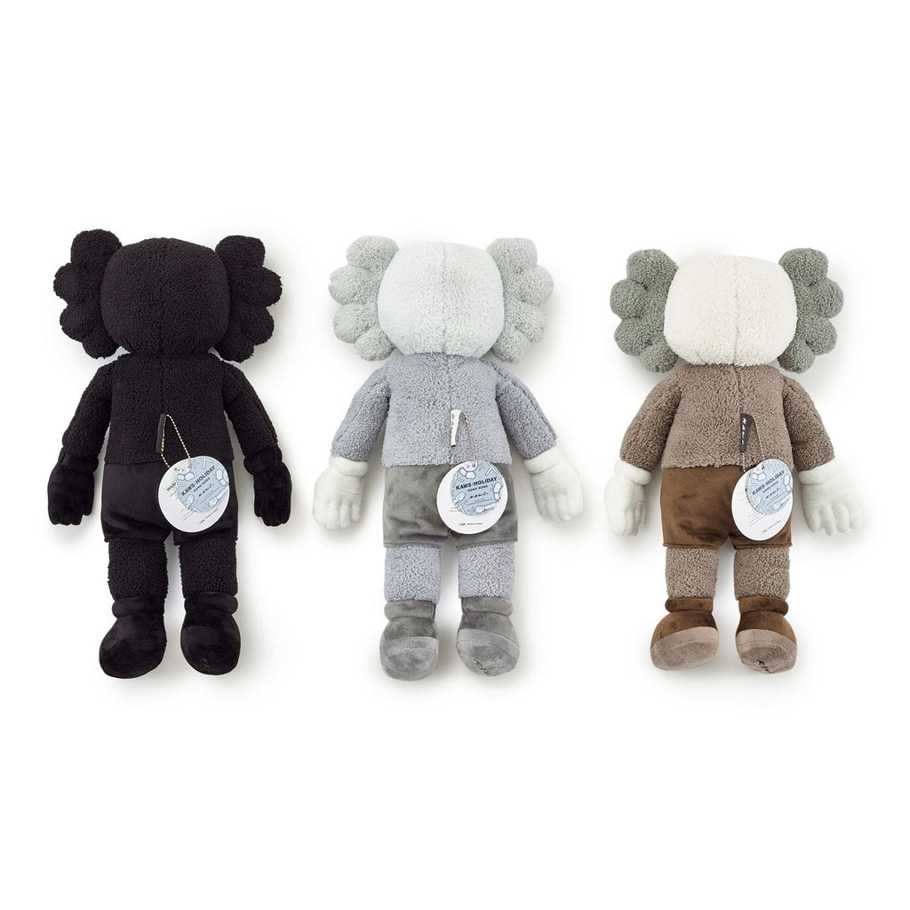 KAWS HOLIDAY Hong Kong Limited 20" Plush Set 'Multi' — Side View