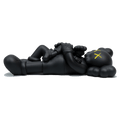 KAWS HOLIDAY SINGAPORE Figure Black — Front View