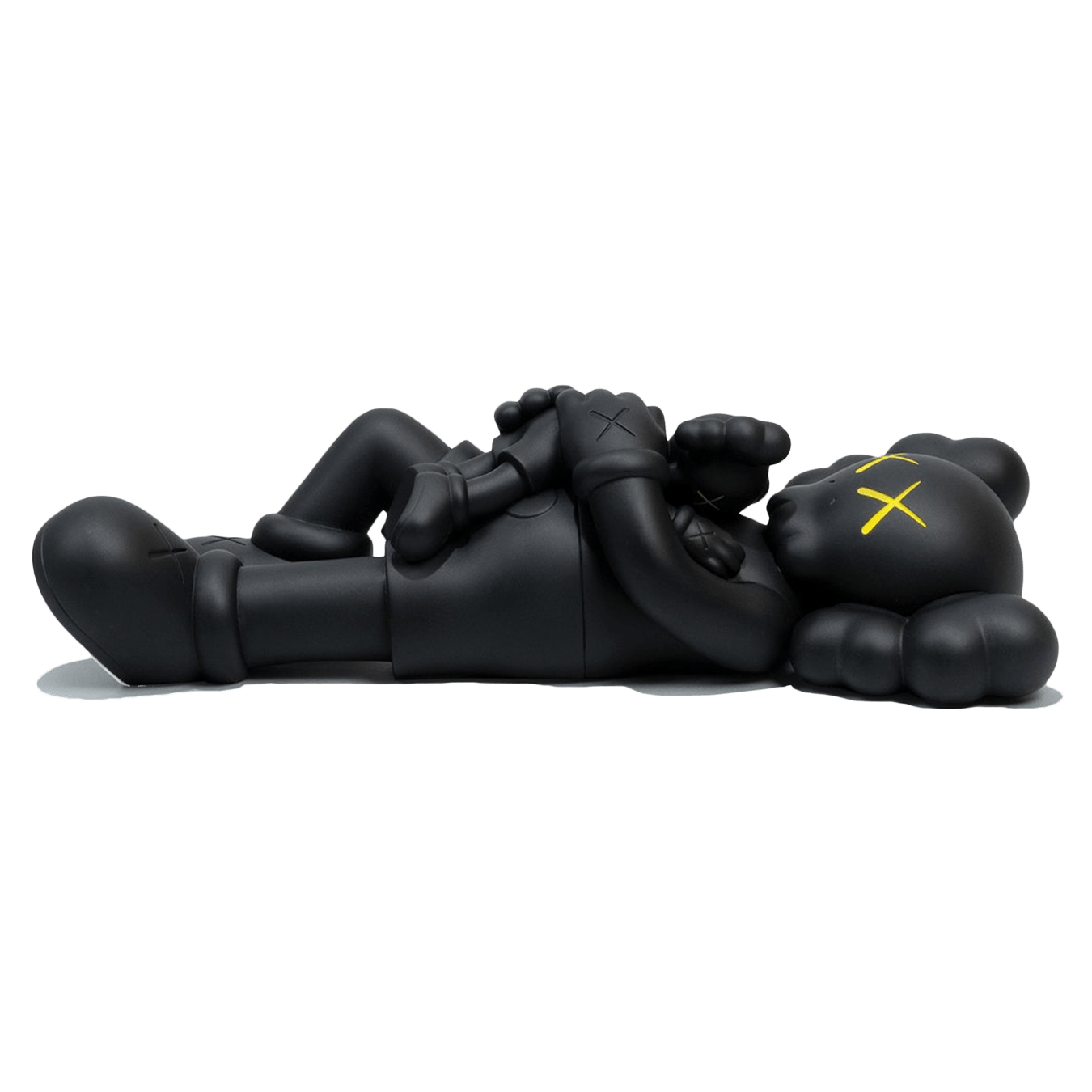 KAWS HOLIDAY SINGAPORE Figure Black — Front View