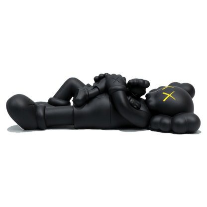 KAWS HOLIDAY SINGAPORE Figure Black — Front View
