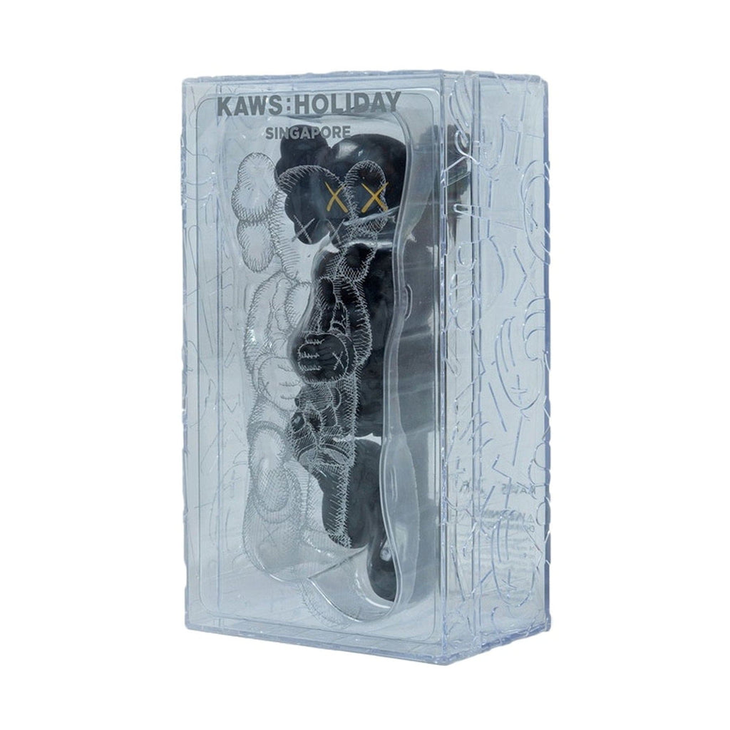 KAWS HOLIDAY SINGAPORE Figure Black — Back View