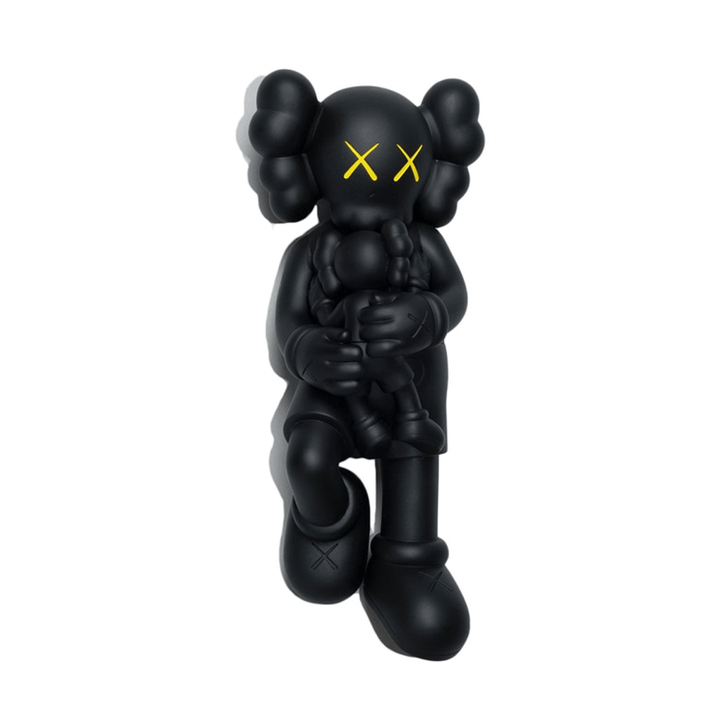 KAWS HOLIDAY SINGAPORE Figure Black — Side View