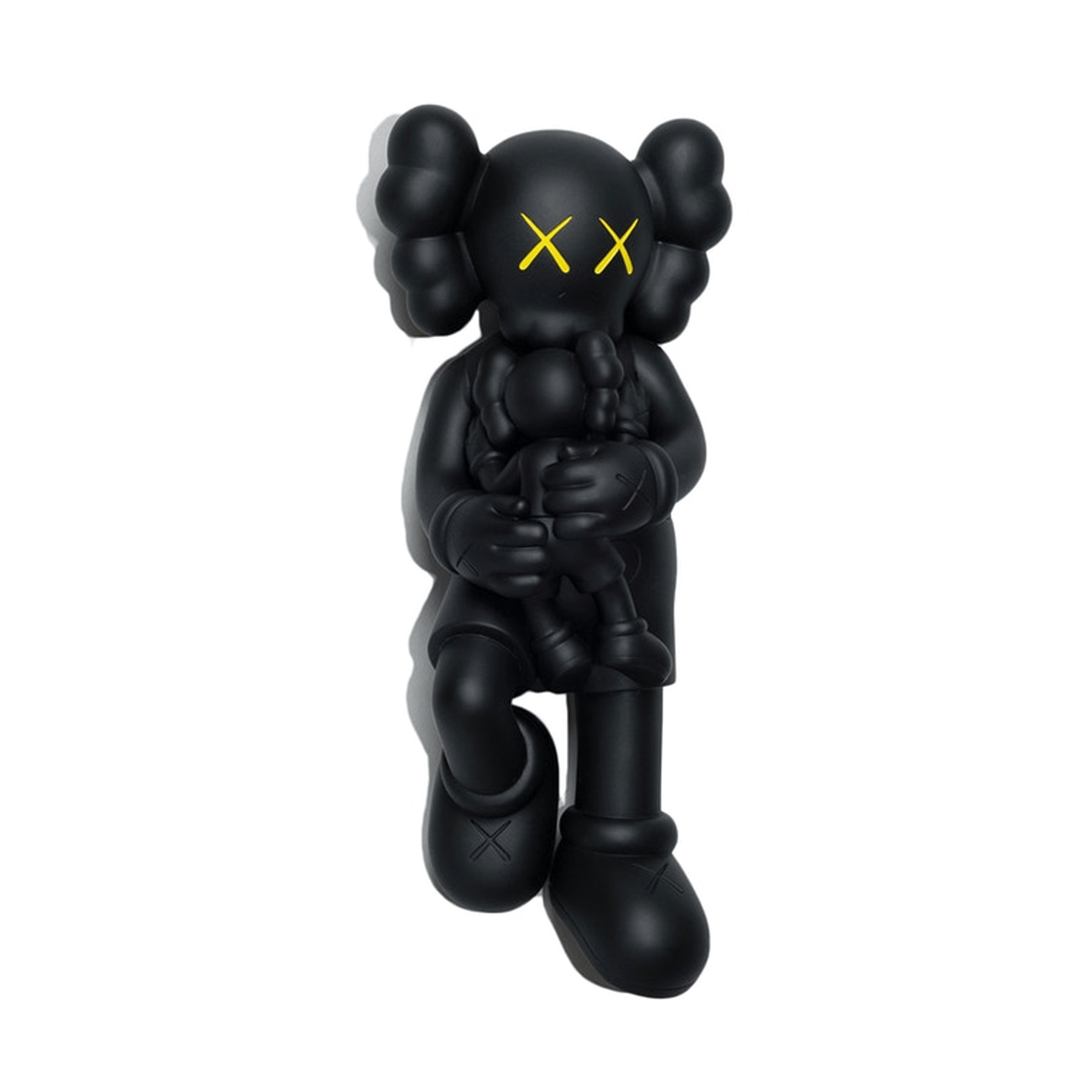 KAWS HOLIDAY SINGAPORE Figure Black — Side View