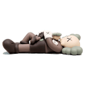 KAWS HOLIDAY SINGAPORE Figure Brown — Front View