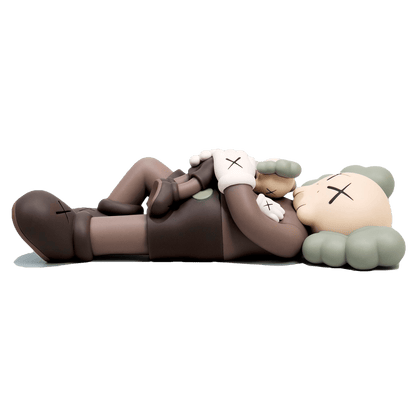 KAWS HOLIDAY SINGAPORE Figure Brown — Front View