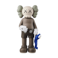 KAWS Share Vinyl Figure 'Brown' — Front View