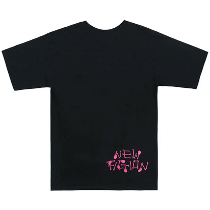 KAWS Skeleton New Fiction Bone Tee 'Black' — XXS — Side View