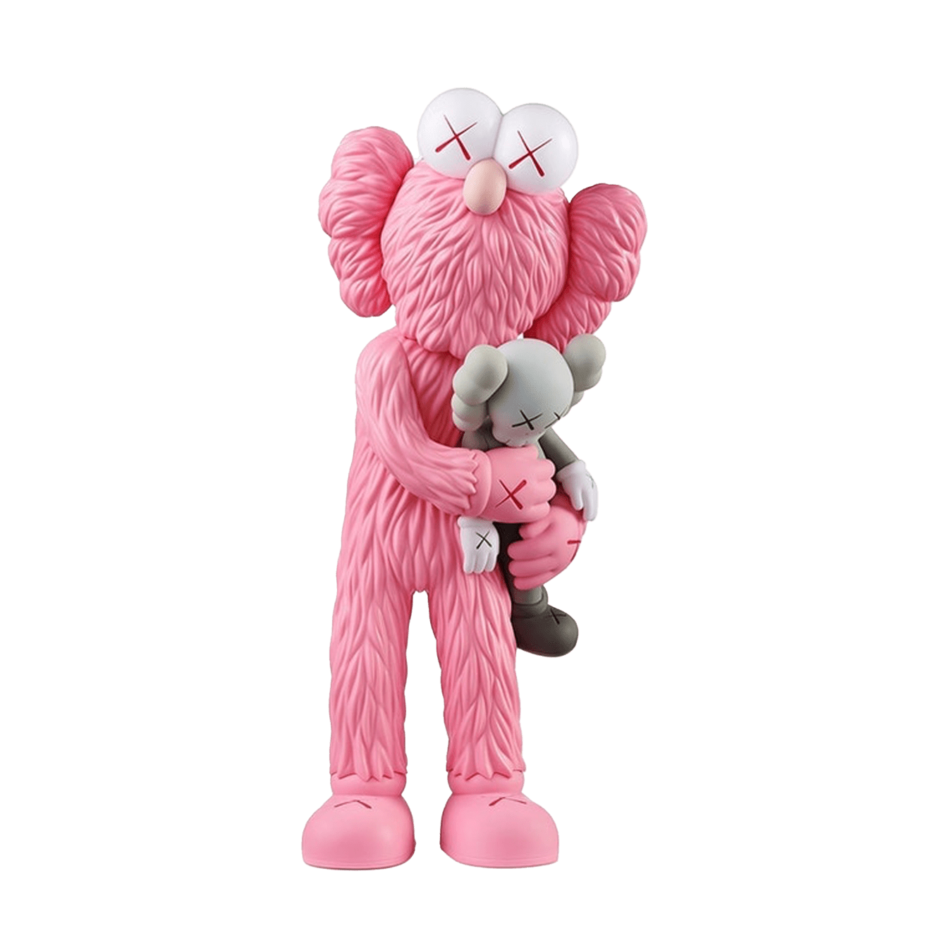 KAWS Take Figure 'Pink' — Front View