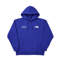 The North Face x KAWS Pullover Hoodie 'Bolt Blue' — XXS — Front View
