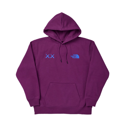 The North Face x KAWS Pullover Hoodie 'Pamplona Purple' — XXS — Front View