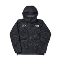 The North Face x KAWS Freeride Jacket 'Black Dragline Print' — XXS — Front View