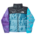 The North Face x KAWS Retro 1996 Nuptse Jacket 'Monterey Blue' — XXS — Front View