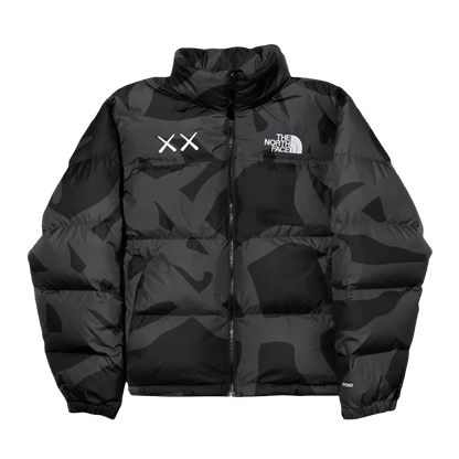 The North Face x KAWS Retro 1996 Nuptse Jacket 'Black' — XXS — Front View